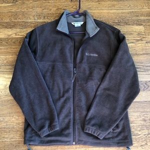 Men’s Large COLUMBIA zip up fleece